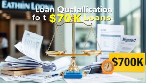 how to qualify for a $70k loan