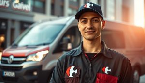 Carrefour delivery driver