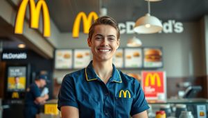 McDonald's crew member