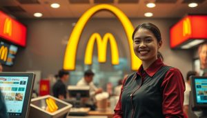 fast food cashier job